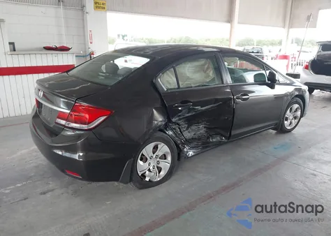 2013 Honda Civic Lx from USA, damaged, VIN 2HGFB2F57DH533968